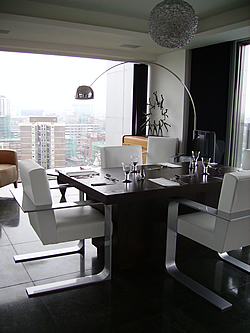 Penthouse dining